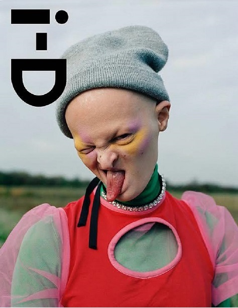 Melanie Gaydos na okładce i-D Magazine