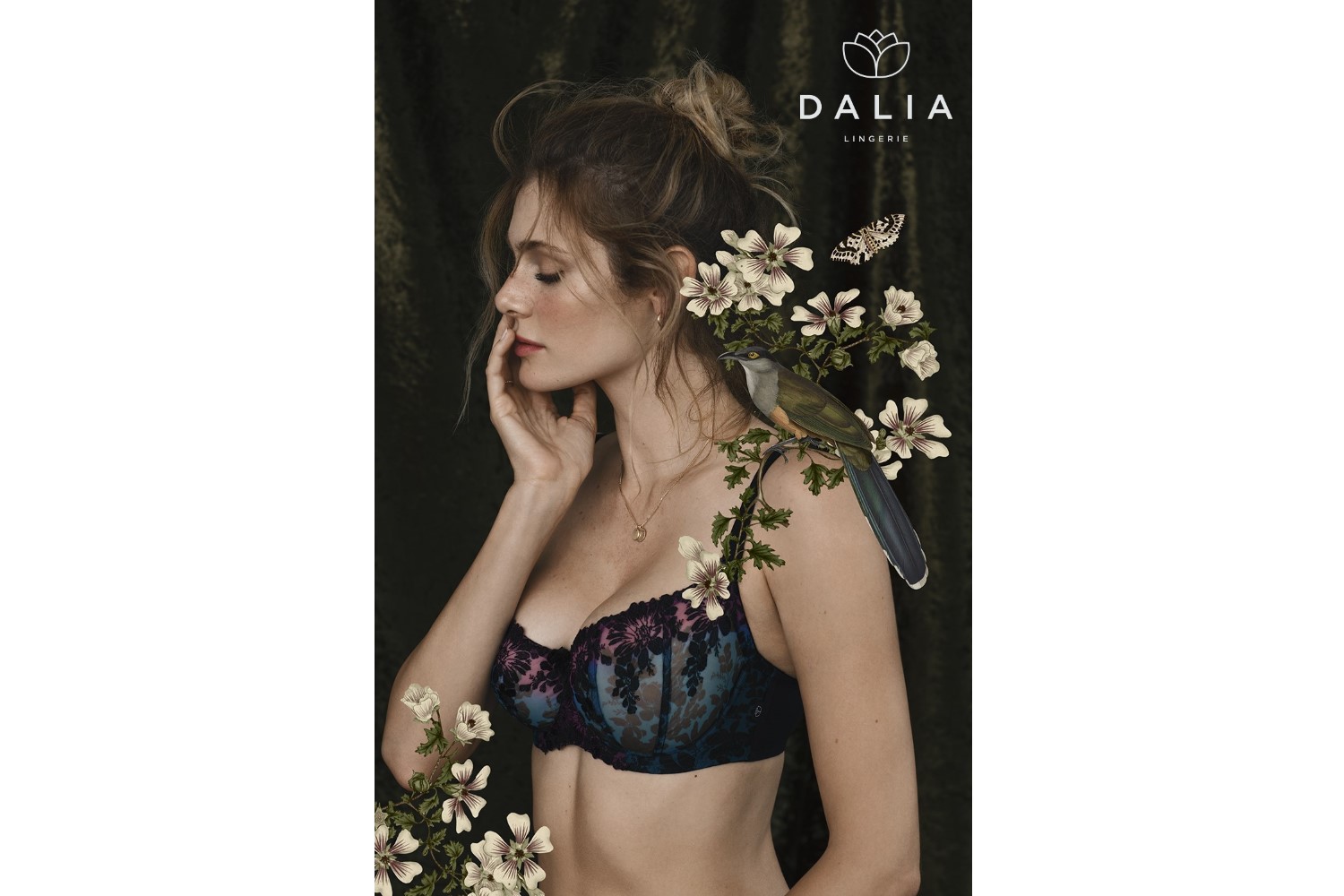 Dalia Lingerie, jesień-zima 2018, Collection: Maja Madej / Dalia Lingerie, Photo: Aleksandra Zaborowska / Papert Pictures, Photographer's assistant: Dave Raw, Retouch: Katarzyna Kędroń, Illustrations: Aleksandra Morawiak, Model: Aleksandra Kowal / Model Plus, MUA: Vika May, Hair: Adam Szaro,  Style: Robert Losyk, Production: Korporacja Stylu