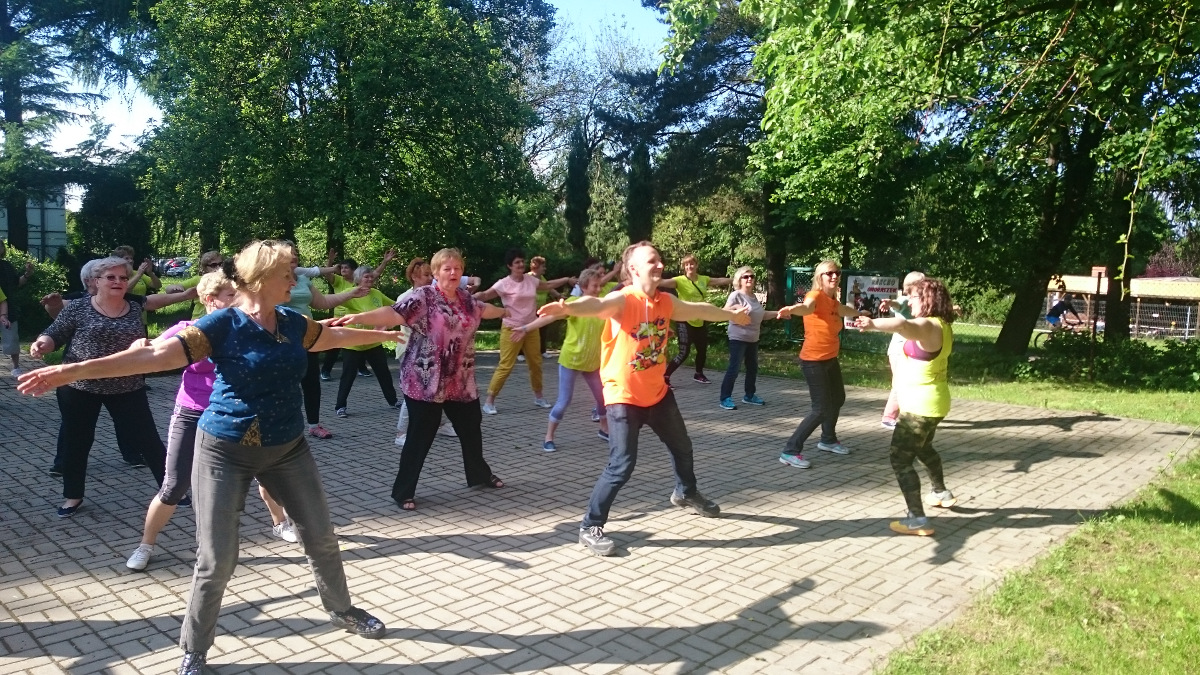 Zumba na campingu Ondraszek 2017