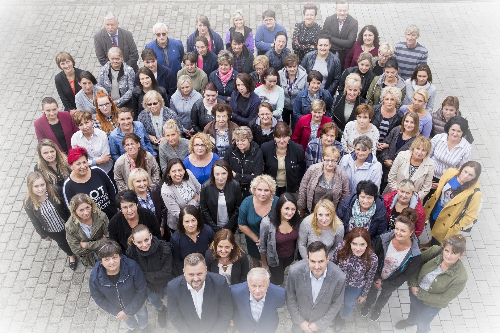 Trudno było zmieścić cały nasz team w obiektywie, ale się udało!